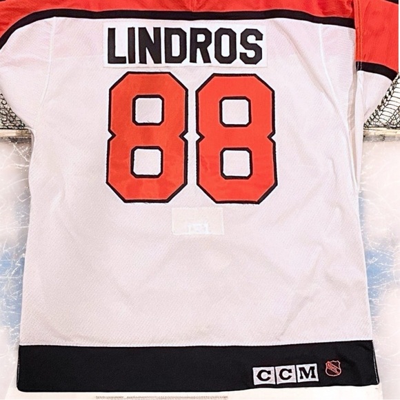 Authentic Vintage Eric Lindros Philadelphia Flyers 88 Jersey Mens 48